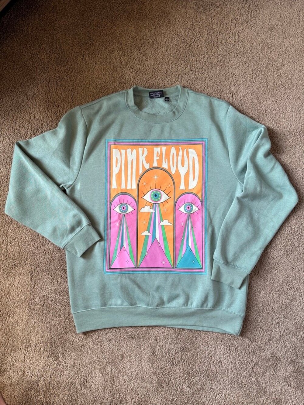 Pink Floyd Band Sweatshirt - Unisex fit, Large